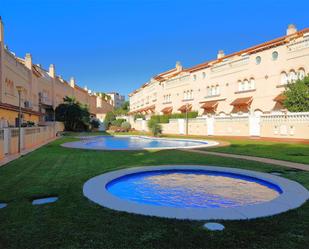 Garden of Single-family semi-detached to rent in El Vendrell  with Air Conditioner, Terrace and Swimming Pool