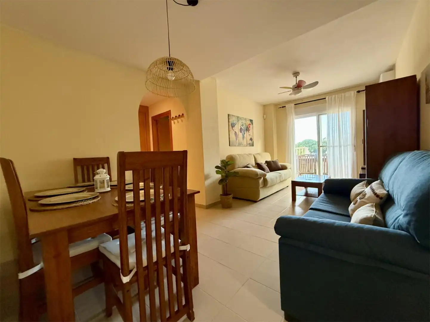 Piso en venta en Calle Salazón, 2, Almerimar Sala de estar de Piso en venta en El Ejido con Aire acondicionado, Calefacción y Terraza