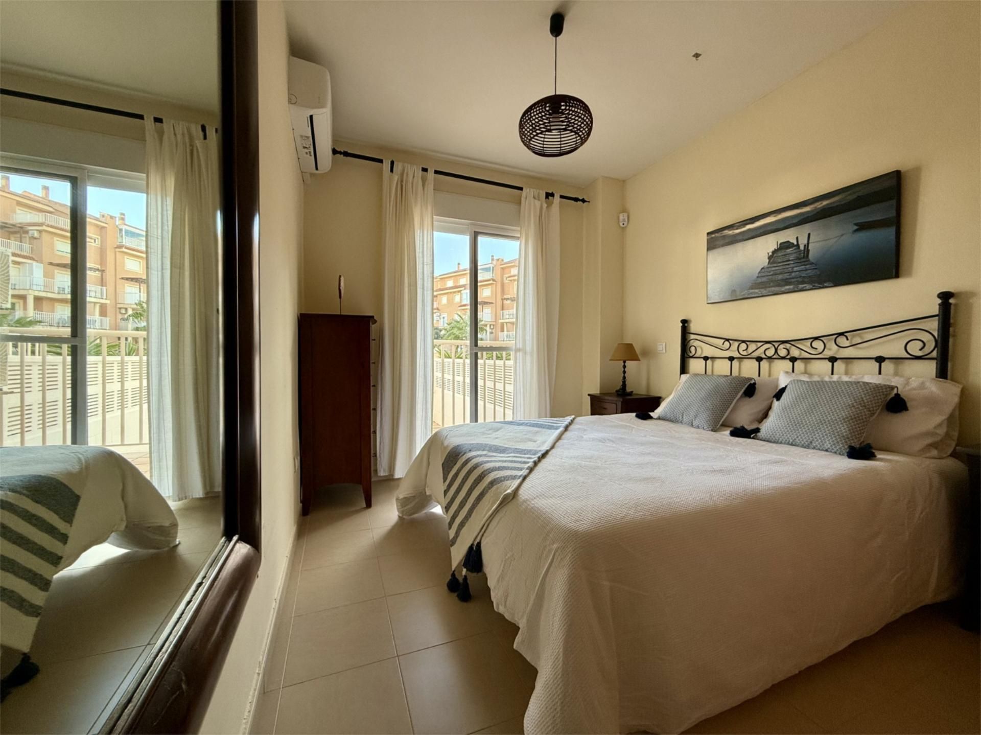 Bedroom of Flat for sale in El Ejido  with Air Conditioner, Terrace and Swimming Pool