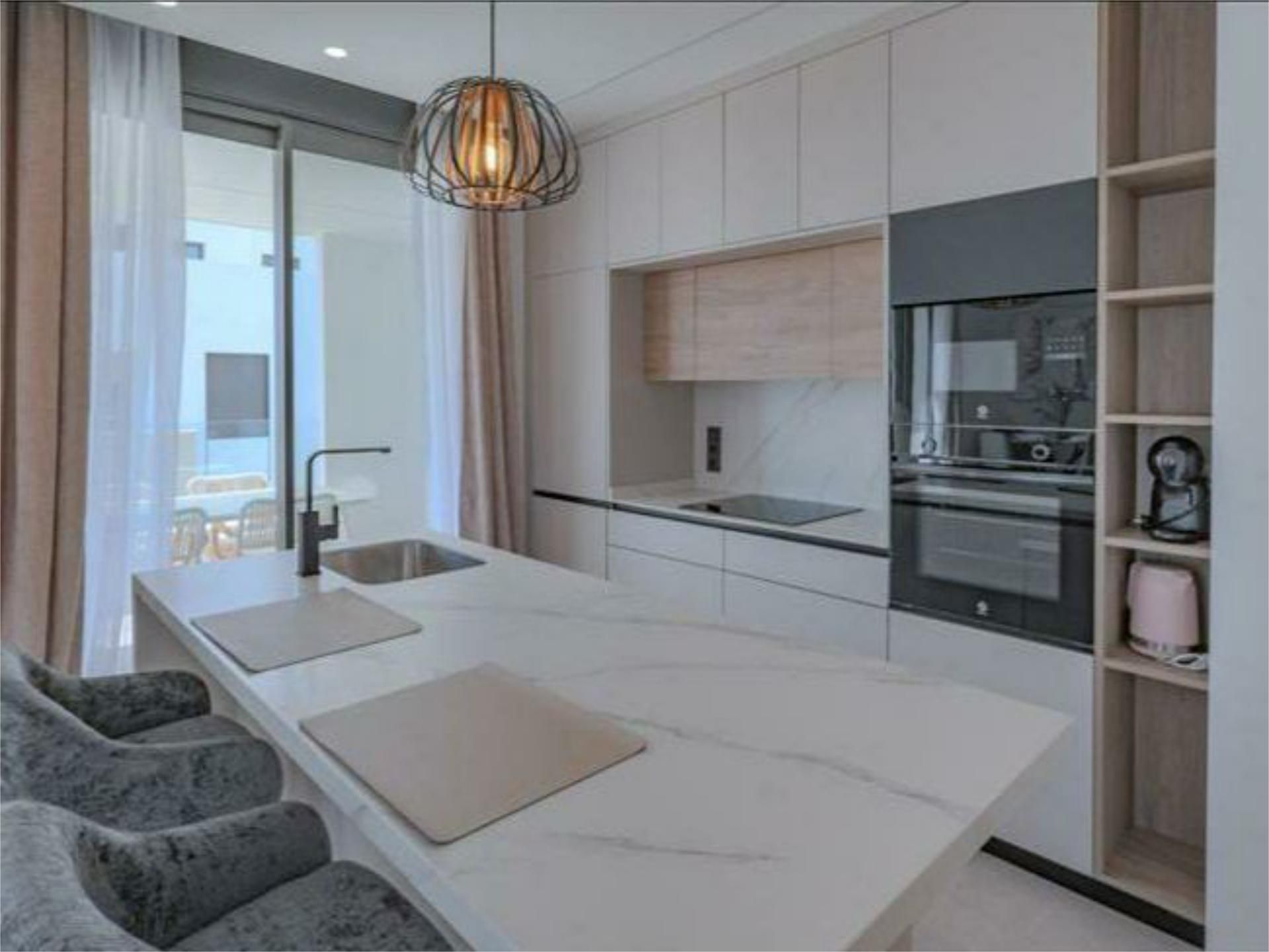 Kitchen of Flat for sale in Torre-Pacheco  with Air Conditioner, Heating and Terrace