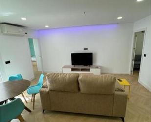 Living room of Flat to rent in  Jaén Capital  with Heating, Terrace and Furnished