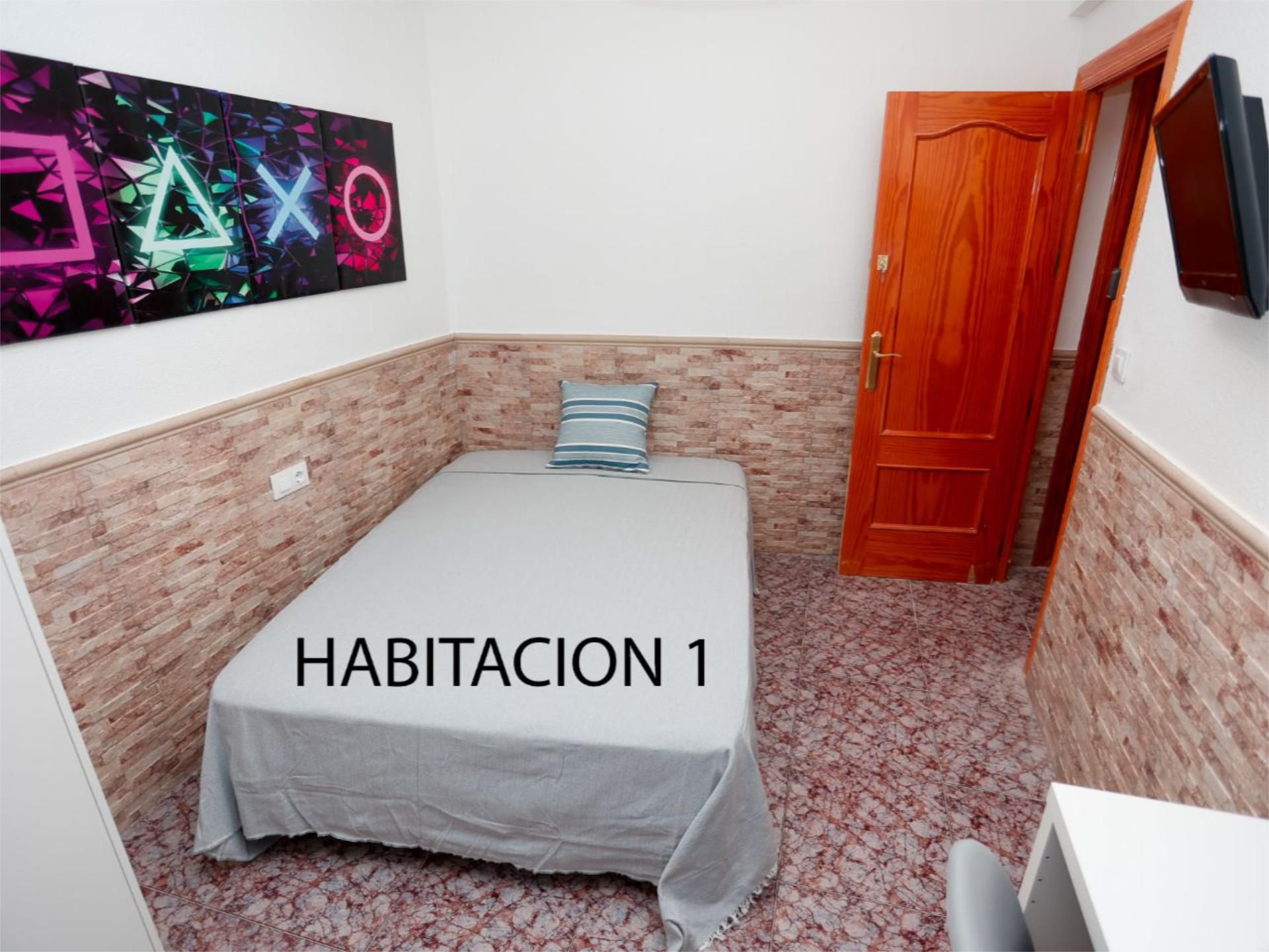 Bedroom of Planta baja to rent in  Murcia Capital  with Air Conditioner, Terrace and Balcony