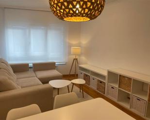 Living room of Apartment to rent in Lugo Capital  with Heating, Parquet flooring and Storage room