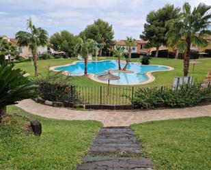 Swimming pool of Single-family semi-detached for sale in Finestrat  with Air Conditioner, Heating and Private garden