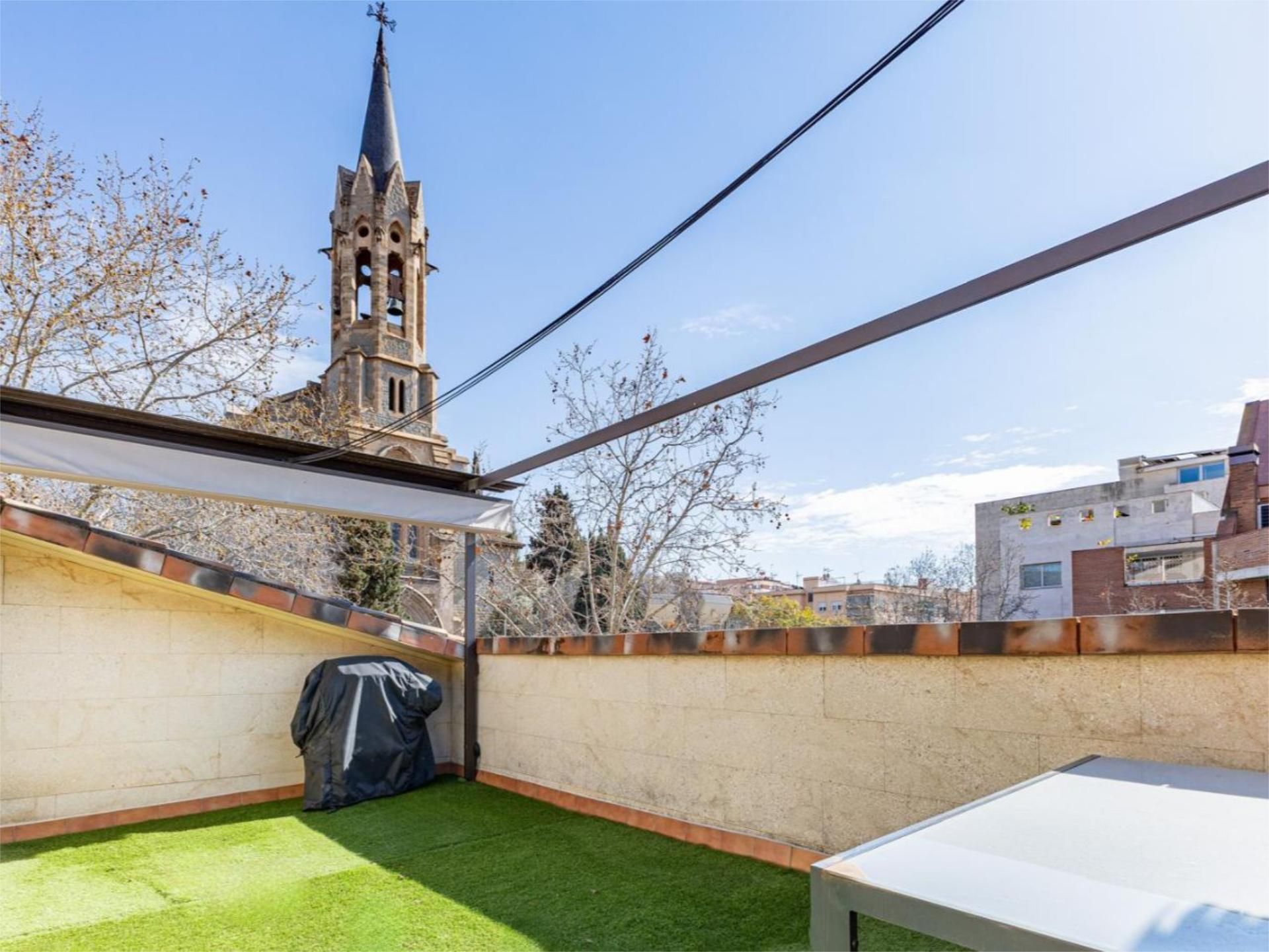 Terrace of Flat for sale in Santa Coloma de Gramenet  with Air Conditioner and Terrace