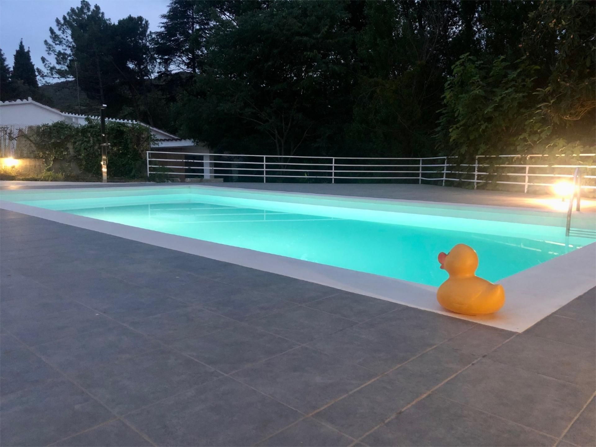 Swimming pool of House or chalet to rent in Sant Martí de Llémena  with Air Conditioner, Terrace and Swimming Pool