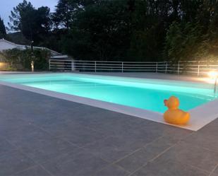 Piscina de Casa o xalet de lloguer en Sant Martí de Llémena amb Aire condicionat, Terrassa i Piscina