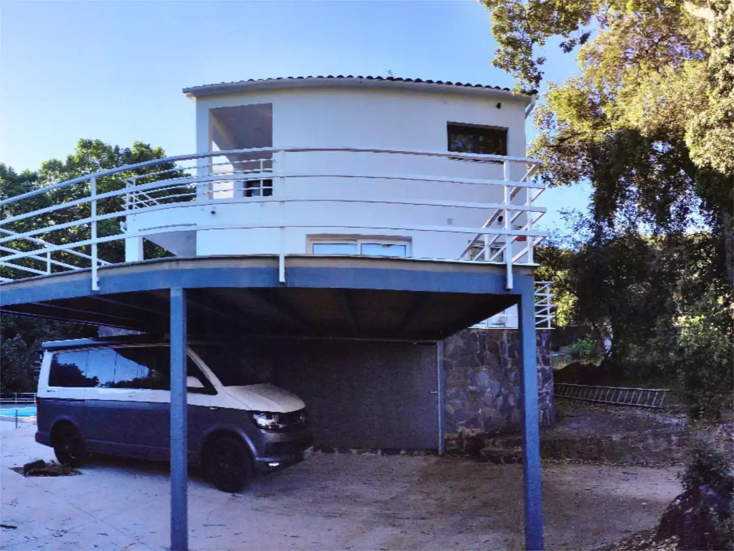 Casa o chalet de alquiler en Veinat dels Termes, 98, Sant Martí de Llémena Vista exterior de Casa o chalet de alquiler en Sant Martí de Llémena con Aire acondicionado, Calefacción y Jardín privado
