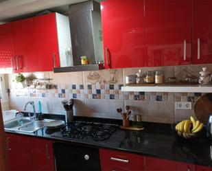 Kitchen of Flat for sale in Castellón de la Plana / Castelló de la Plana  with Air Conditioner, Furnished and Balcony