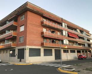 Exterior view of Flat for sale in Bellpuig  with Air Conditioner and Terrace