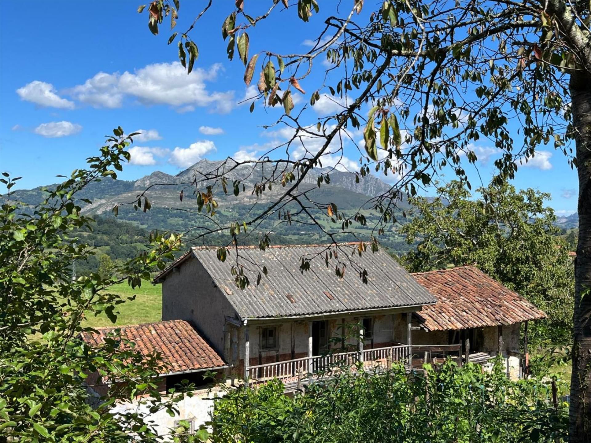 Vista exterior de Casa adosada en venta en Piloña