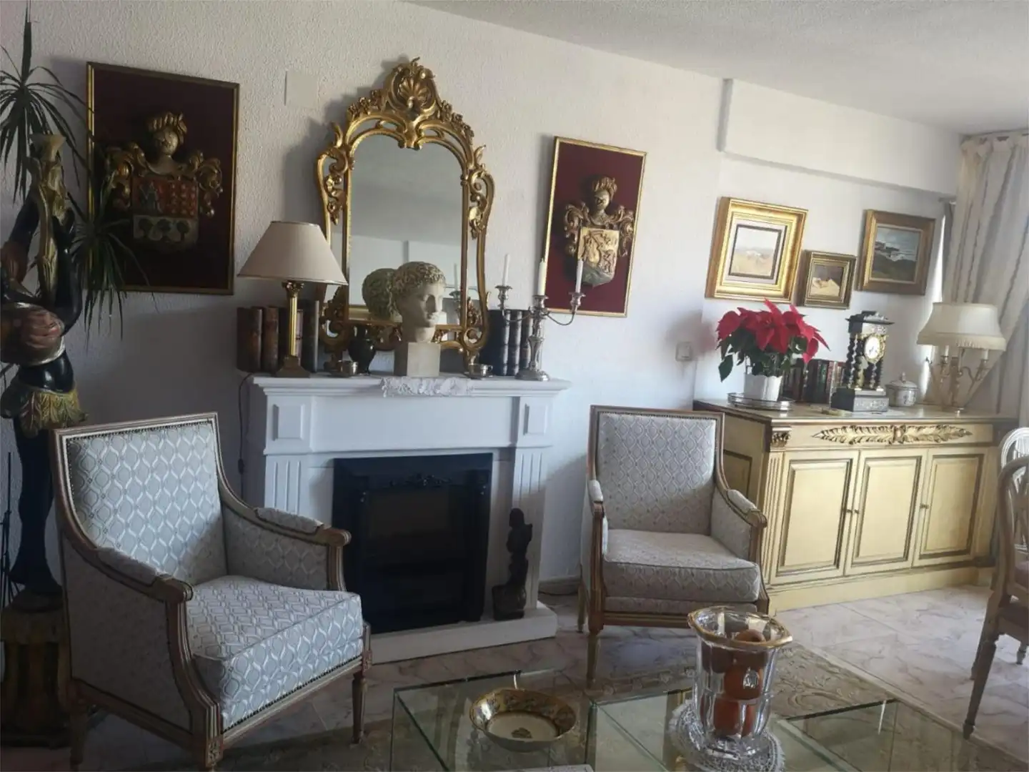 Sala d'estar de Apartament en venda en Benidorm amb Aire condicionat