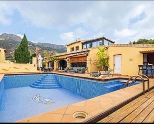 Exterior view of Single-family semi-detached for sale in Calpe / Calp  with Terrace and Swimming Pool