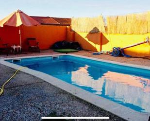 Swimming pool of Planta baja for sale in Santiuste de San Juan Bautista  with Heating, Private garden and Swimming Pool