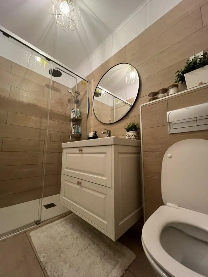 Bathroom of Flat for sale in Pilar de la Horadada  with Air Conditioner, Heating and Parquet flooring
