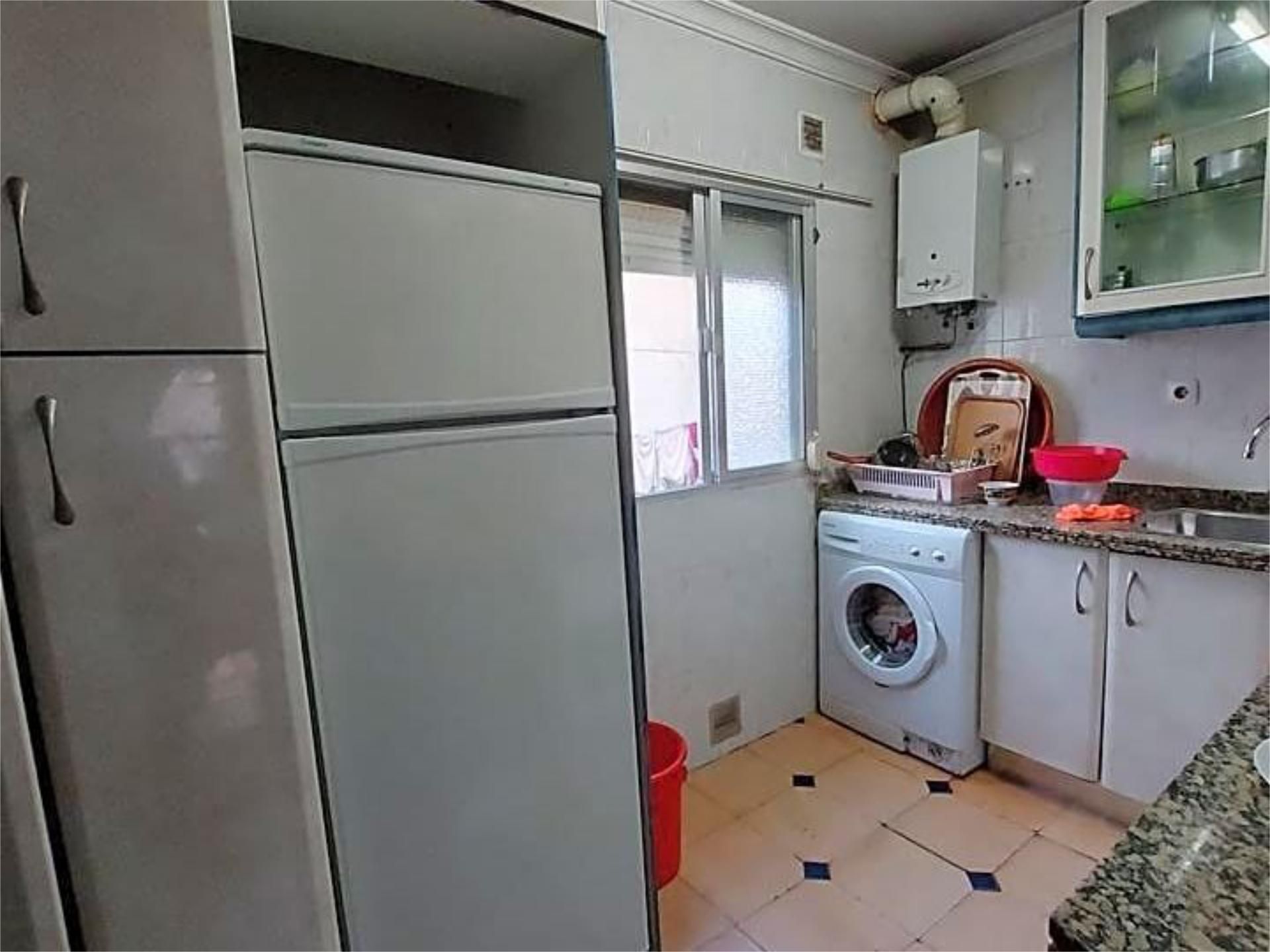 Kitchen of Flat for sale in  Huelva Capital  with Furnished
