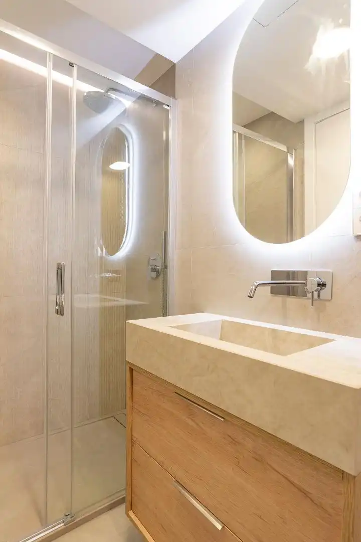 Flat for sale in Calle Puerto, 4, La Malagueta - Monte Sancha Bathroom of Flat for sale in Málaga with Air Conditioner, Heating and Oven