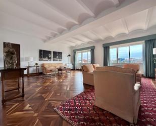 Living room of Flat for sale in  Madrid Capital  with Air Conditioner, Heating and Parquet flooring