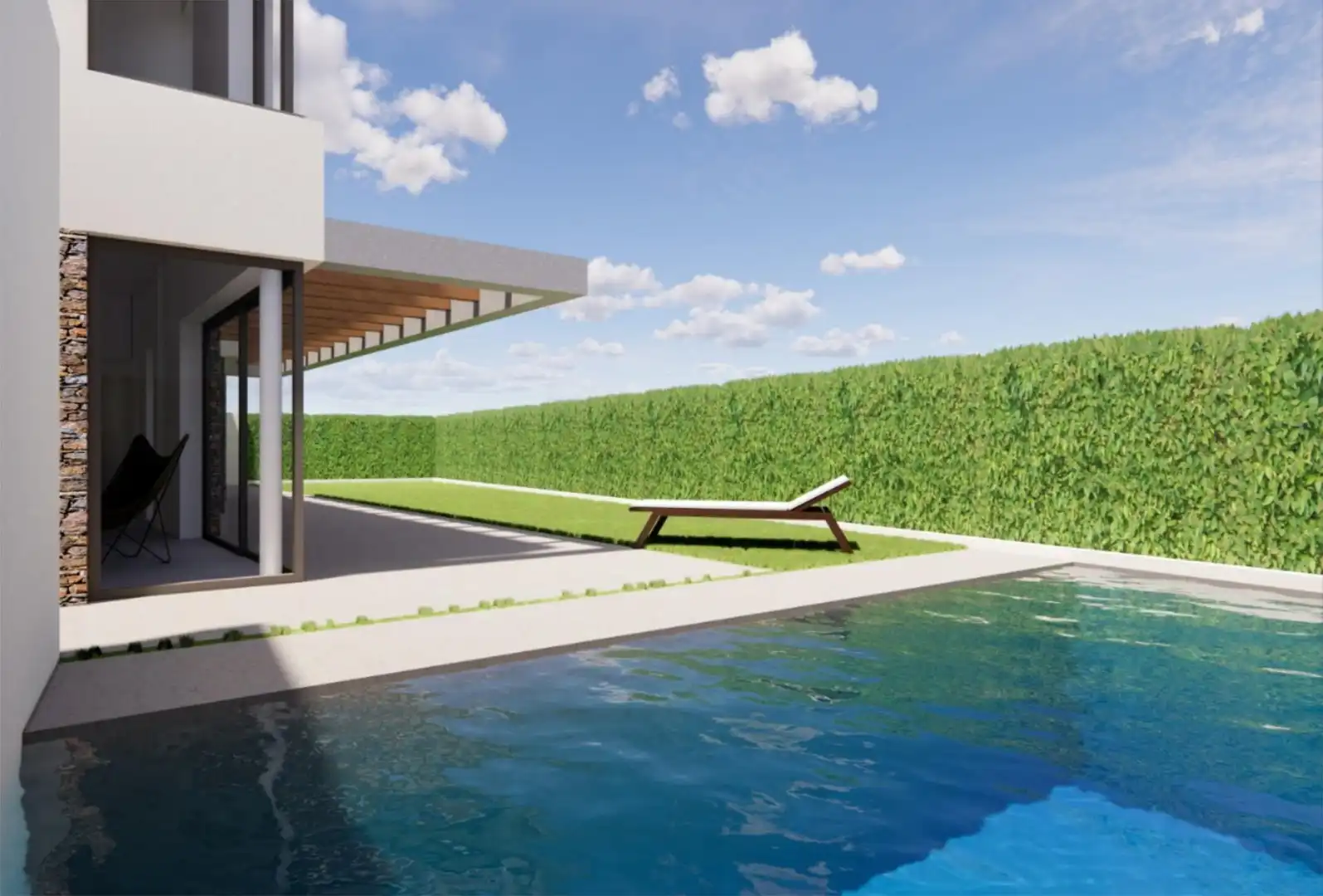 Piscina de Casa o xalet en venda en Sarria amb Jardí privat i Piscina