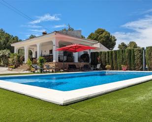 Swimming pool of House or chalet for sale in Olocau  with Air Conditioner, Terrace and Swimming Pool