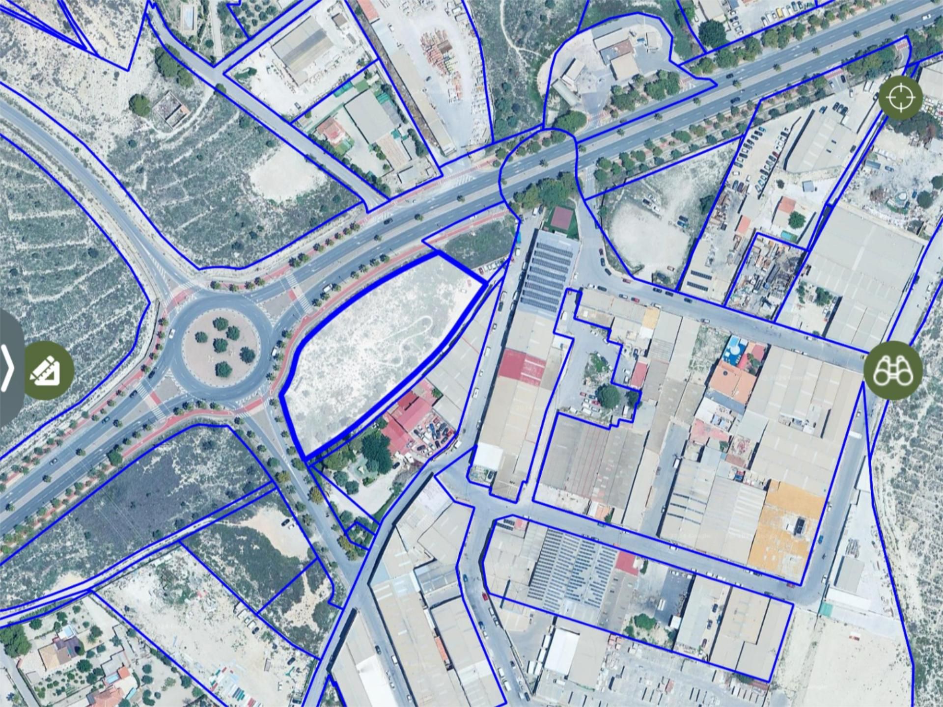 Vista exterior de Urbanitzable en venda en Alicante / Alacant