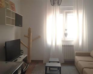 Living room of Flat to share in Palencia Capital  with Heating, Parquet flooring and Terrace