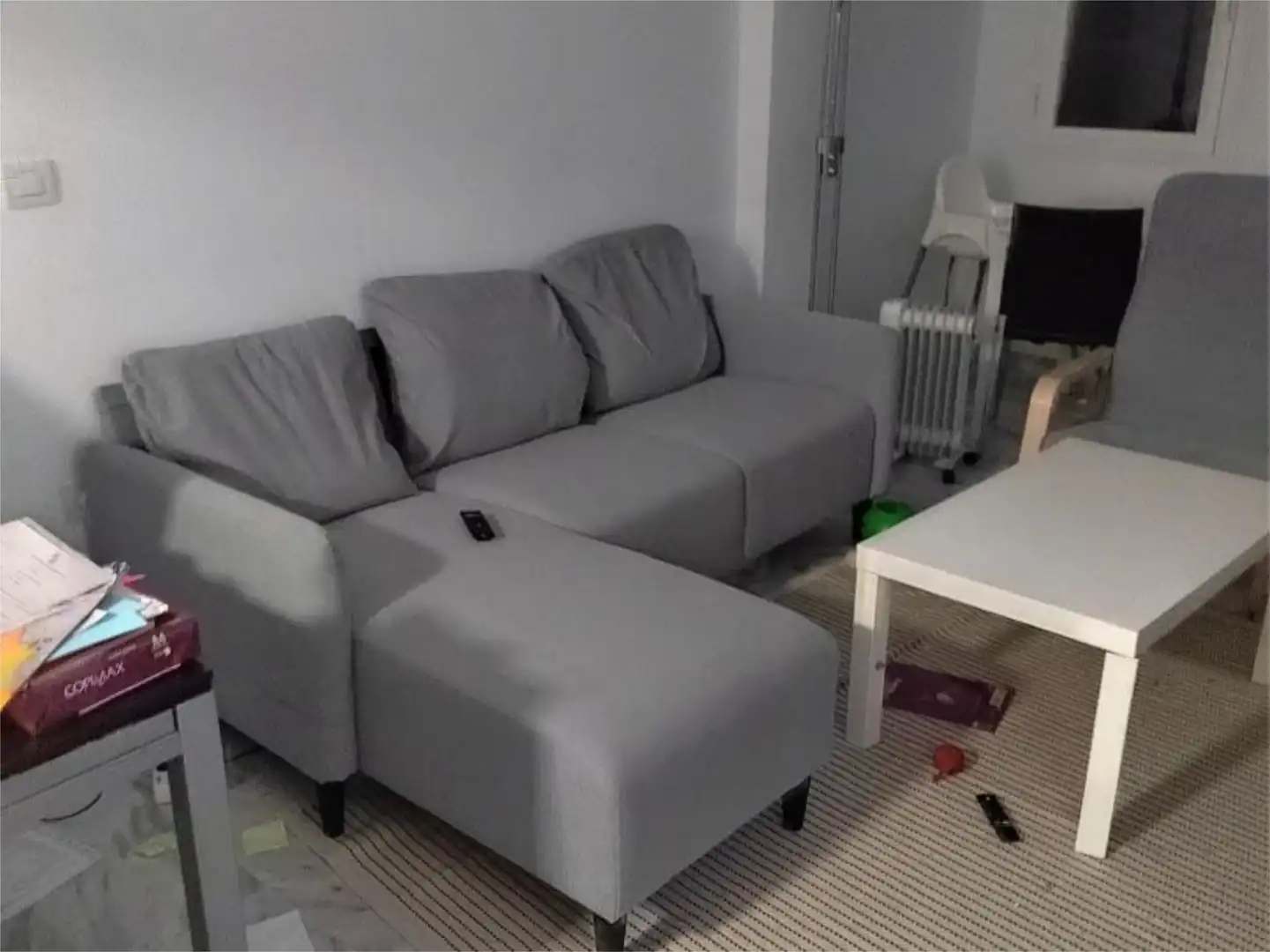 Living room of Flat for share in Benalmádena  with Air Conditioner, Heating and Private garden