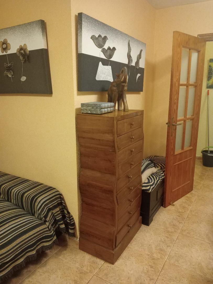 Bedroom of Flat to rent in La Manga del Mar Menor  with Furnished, Oven and Washing machine