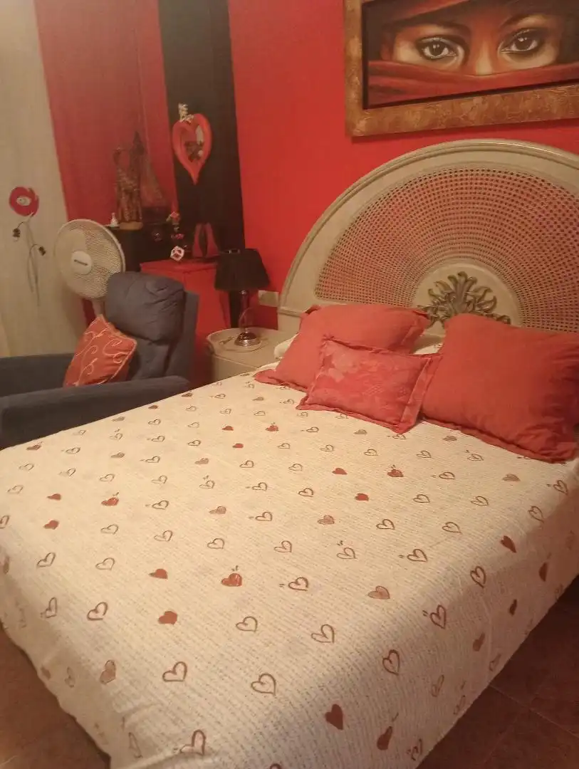 Bedroom of Flat for rent in La Manga del Mar Menor  with Furnished, Oven and Washing machine