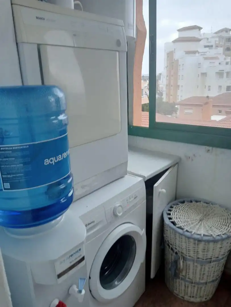 Bedroom of Flat for rent in La Manga del Mar Menor  with Furnished, Oven and Washing machine