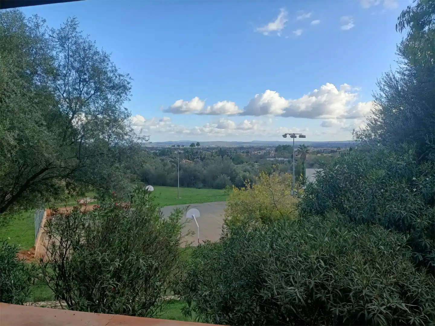 Vista exterior de Casa o xalet en venda en Alcalá de Guadaira amb Aire condicionat, Jardí privat i Terrassa