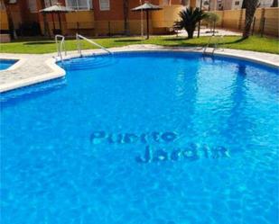 Piscina de Apartament de lloguer en Mazarrón amb Calefacció, Jardí privat i Terrassa