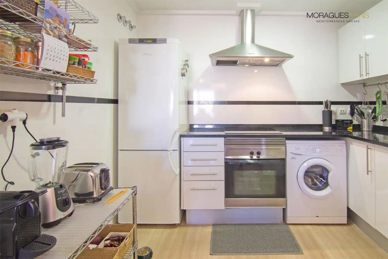 Apartament de lloguer a Carrer Vall de Gallinera, 7, Centro ciudad Cuina de Apartament de lloguer en Jávea / Xàbia amb Aire condicionat, Calefacció i Jardí privat