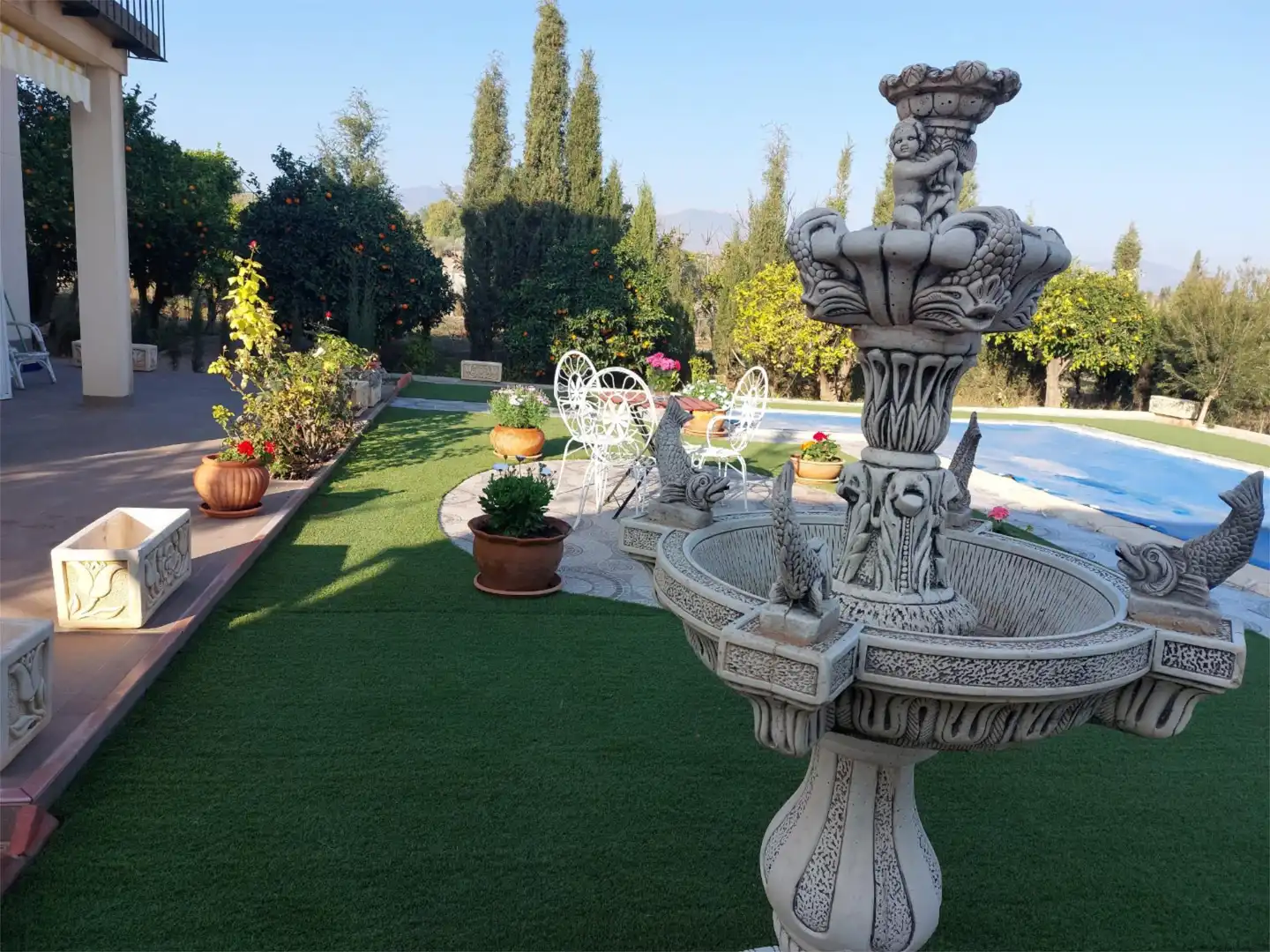 Houses for sale in Calle de Santa Bárbara, 7, Totana Terrace of Houses for sale in Totana with Air Conditioner, Terrace and Swimming Pool