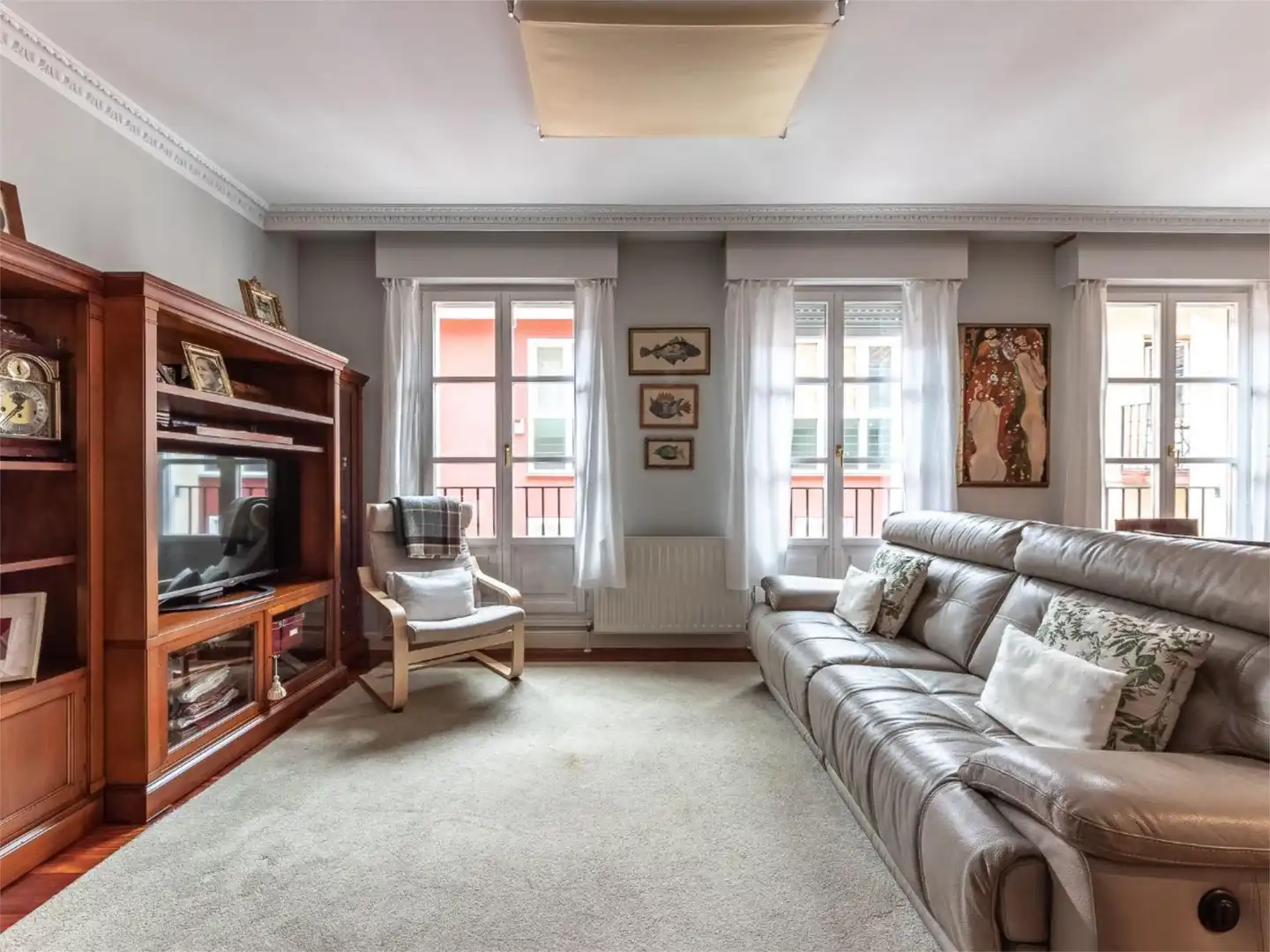 Duplexes for sale in Kale Barria, 1, Casco Viejo Living room of Duplexes for sale in Bilbao with Heating and Community parking