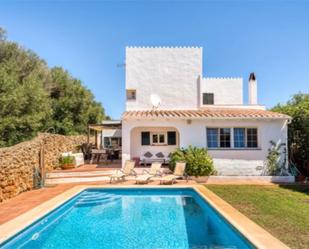 Jardí de Casa o xalet en venda en Es Castell amb Aire condicionat, Terrassa i Piscina