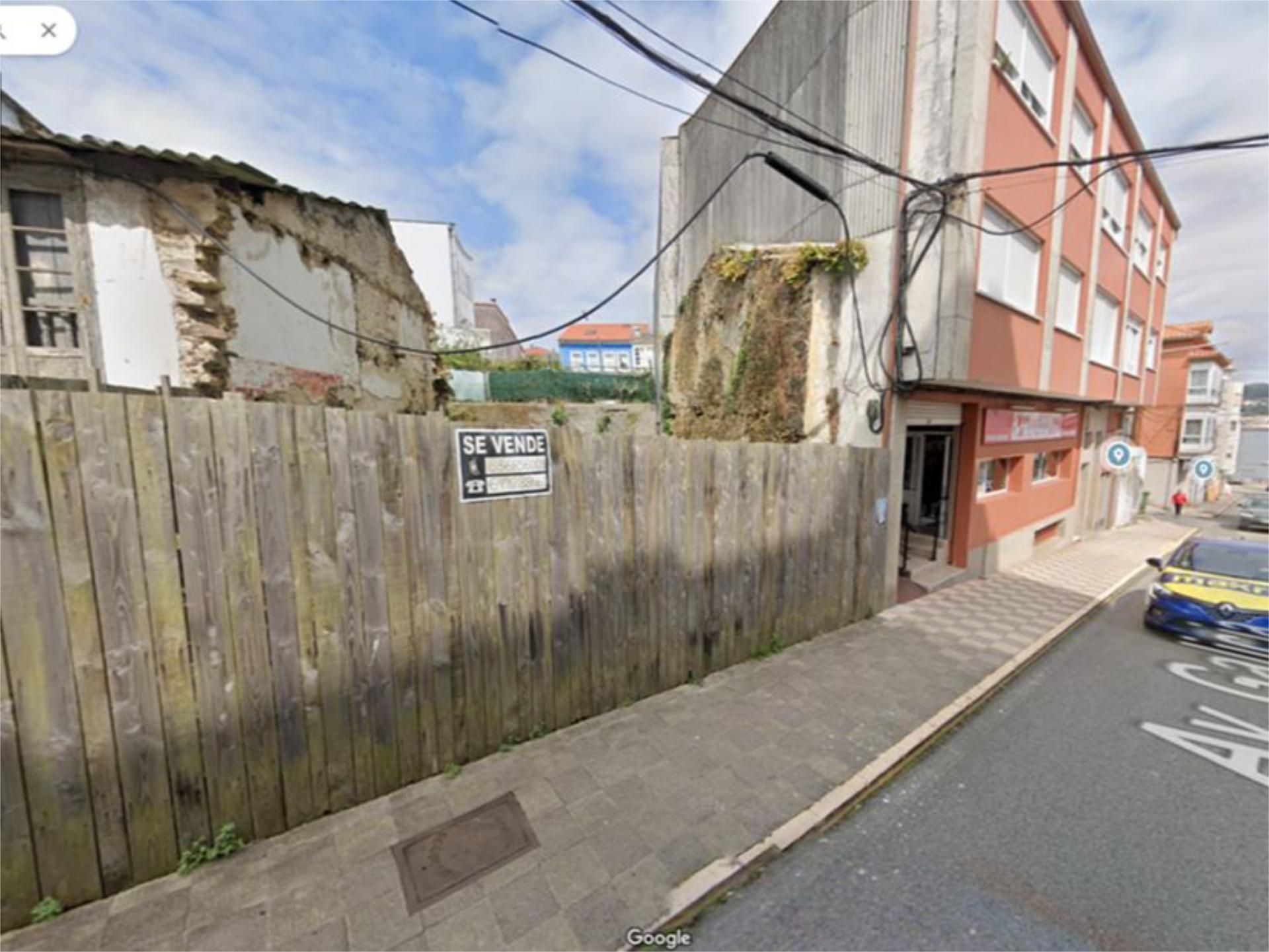 Exterior view of Constructible Land for sale in Mugardos