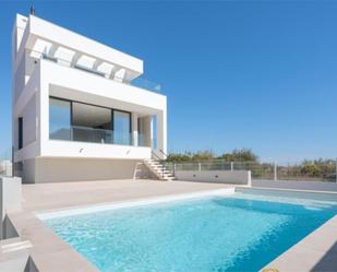 Swimming pool of House or chalet for sale in Oliva  with Air Conditioner, Terrace and Swimming Pool