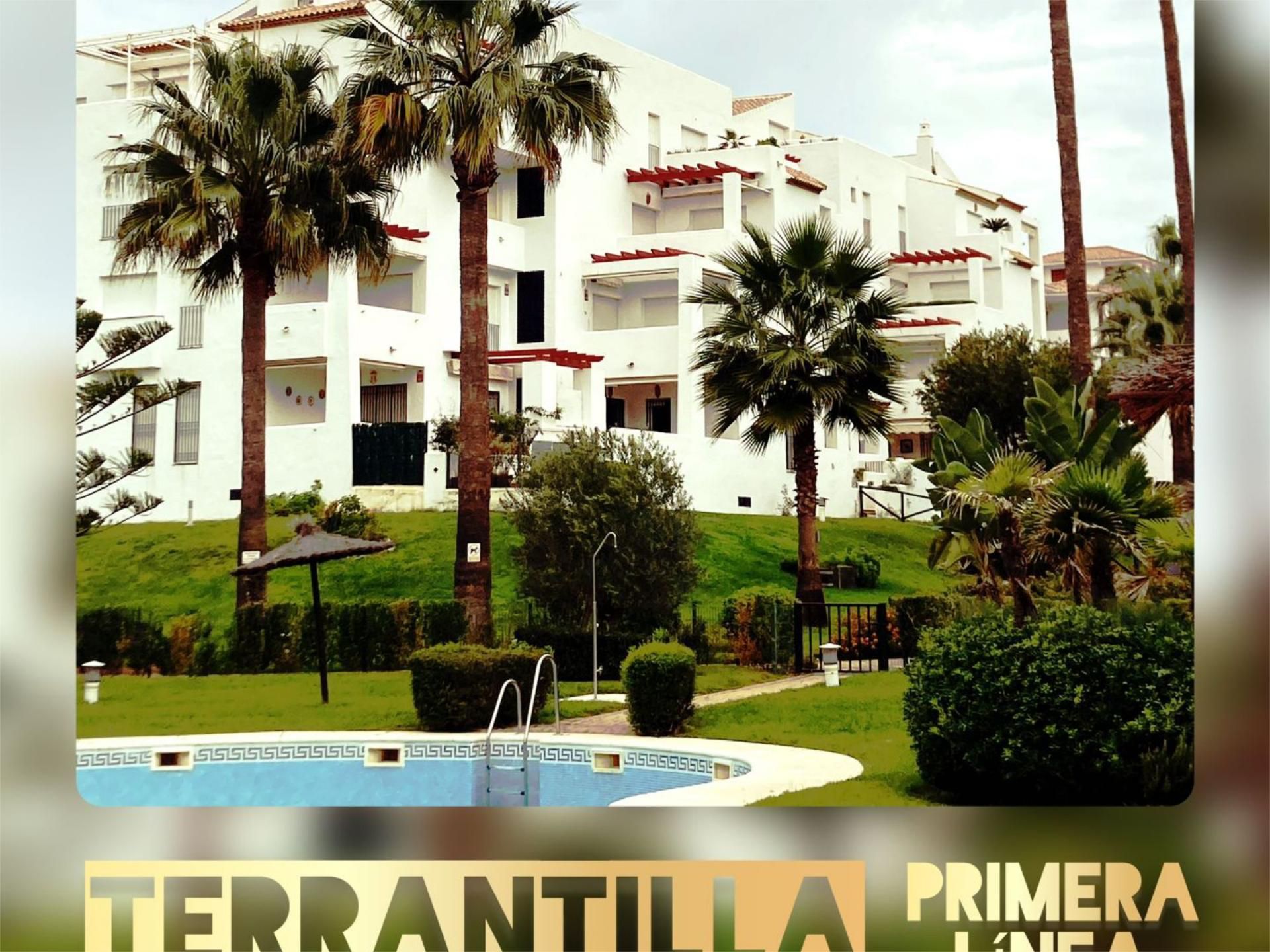 Exterior view of Flat for sale in Islantilla  with Air Conditioner, Heating and Private garden