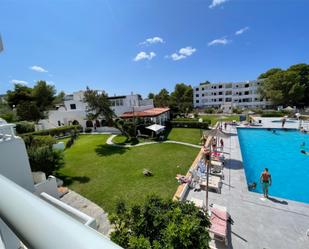 Garten von Wohnung miete in Sant Josep de sa Talaia mit Klimaanlage, Heizung und Privatgarten