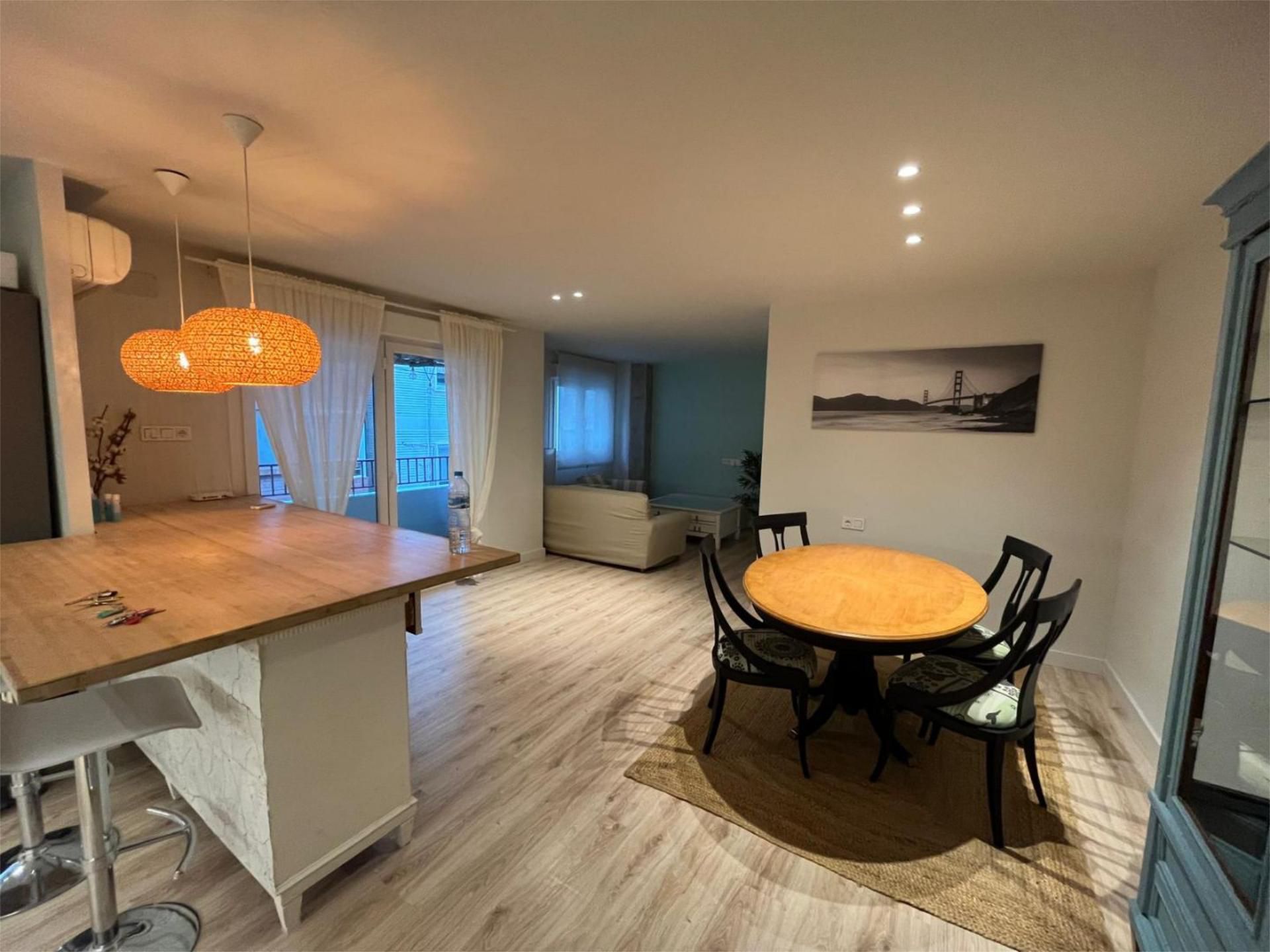 Dining room of Flat to rent in  Murcia Capital  with Air Conditioner, Terrace and Furnished
