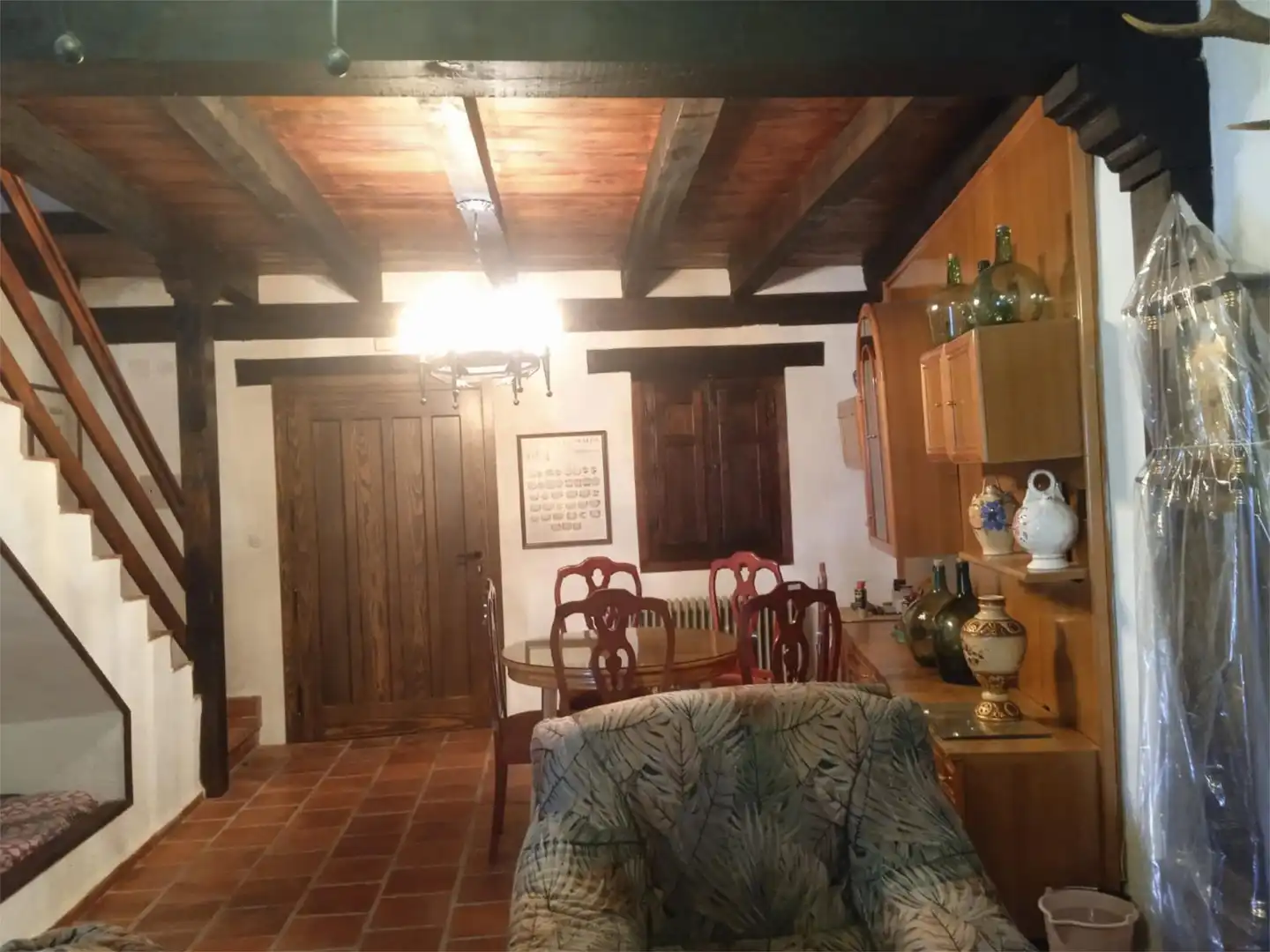 Dining room of Houses for sale in Mestanza  with Private garden, Terrace and Furnished