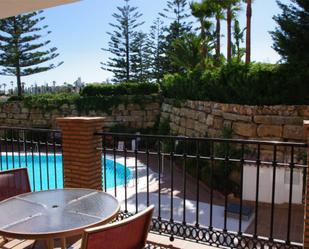 Swimming pool of Apartment for sale in Mijas  with Air Conditioner, Terrace and Swimming Pool