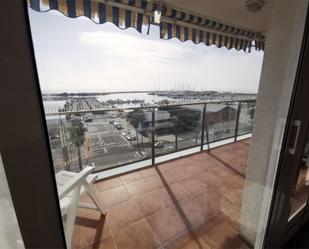 Balcony of Flat to rent in Vilanova i la Geltrú  with Air Conditioner, Terrace and Balcony