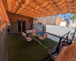 Terrace of Single-family semi-detached for sale in Vegas del Genil  with Air Conditioner, Terrace and Swimming Pool