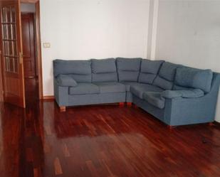 Living room of Flat for sale in Ourense Capital   with Parquet flooring, Balcony and Video intercom