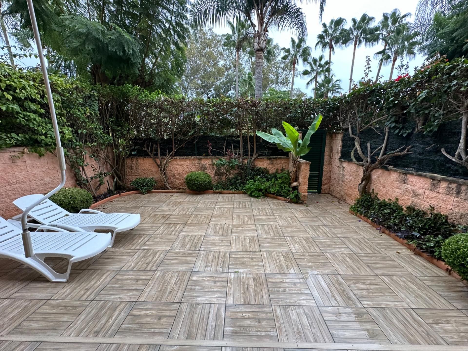 Terrace of Flat to rent in Marbella  with Air Conditioner, Heating and Private garden