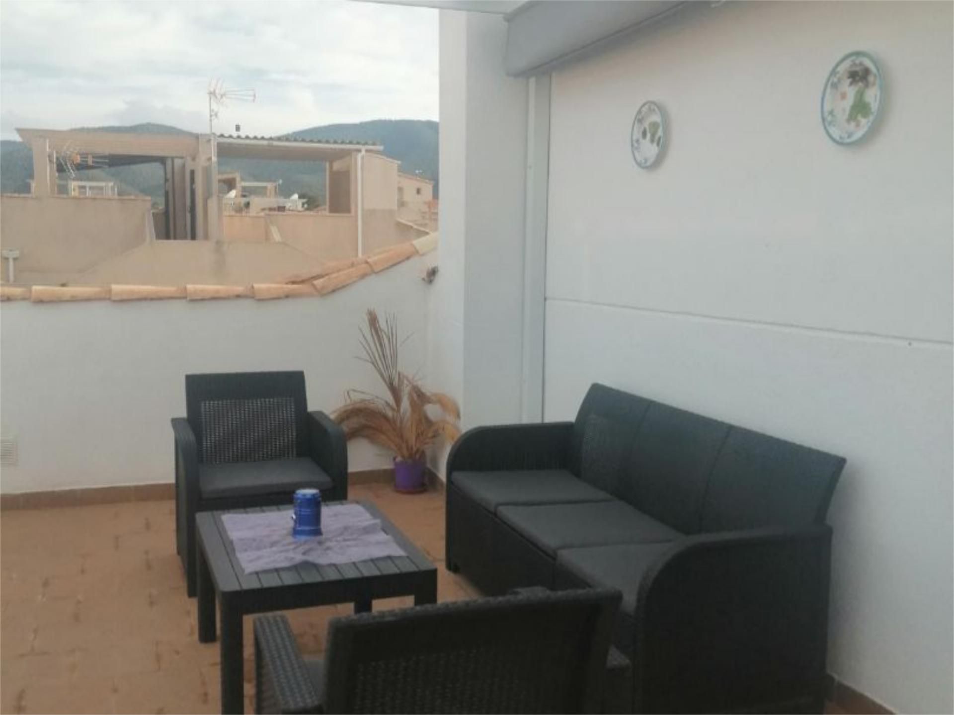 Terrace of House or chalet for sale in Castalla  with Air Conditioner, Terrace and Swimming Pool