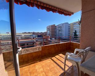 Balcony of Flat for sale in Fuenlabrada  with Heating, Parquet flooring and Terrace