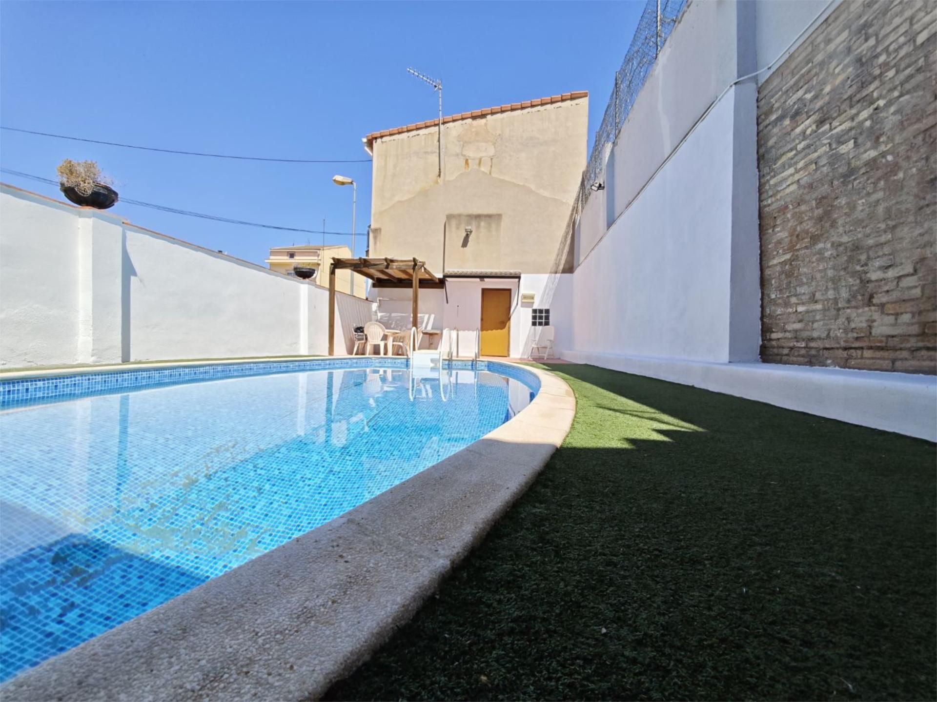 Swimming pool of Single-family semi-detached for sale in Sant Vicenç de Castellet  with Air Conditioner, Heating and Private garden